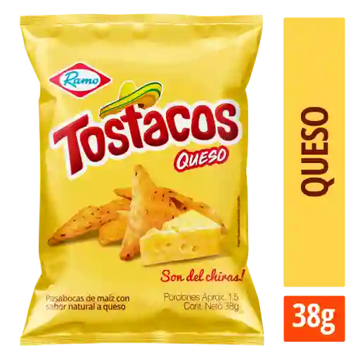 Tostacos Sabor Queso 38 g