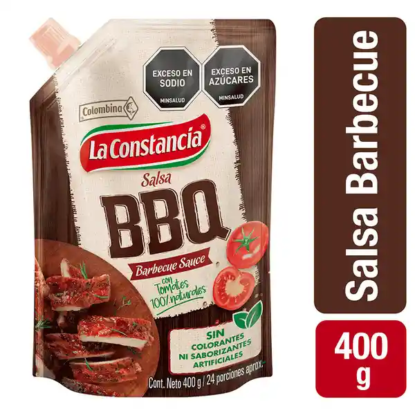 La Constancia Salsa BBQ Sin Colorantes ni saborizantes 