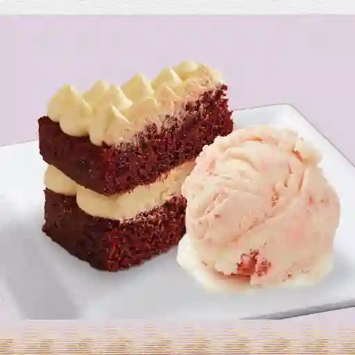 Torta con helado