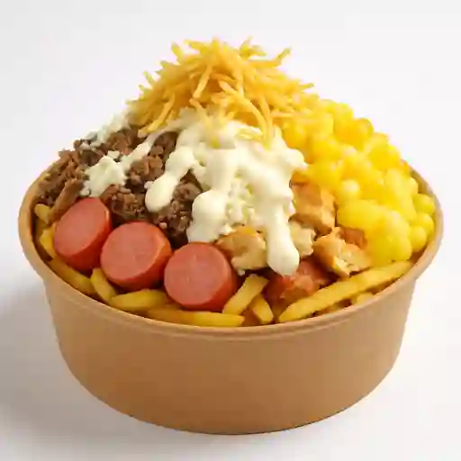 Salchipapa Desgranado para 6
