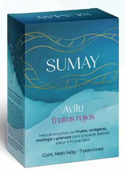 Sumay Mezcla en Polvo Ayllu Frutos Rojos