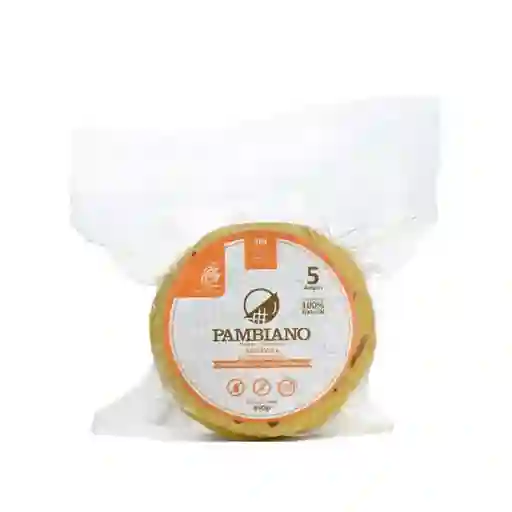Pambiano Arepa Plátano Maduro Rellenas Con Queso Mozzarella