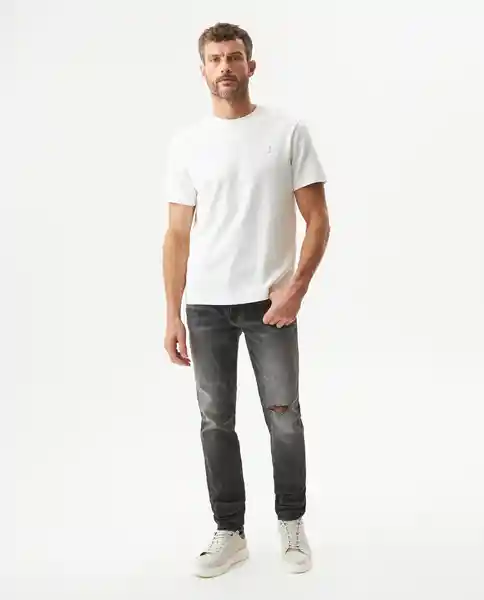 Jean Skinny Fit-Rider Gris Grafito Ultraoscuro 34/32 Chevignon