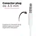 Miniso Audífonos de Cable Plateado 1318 1.1 m