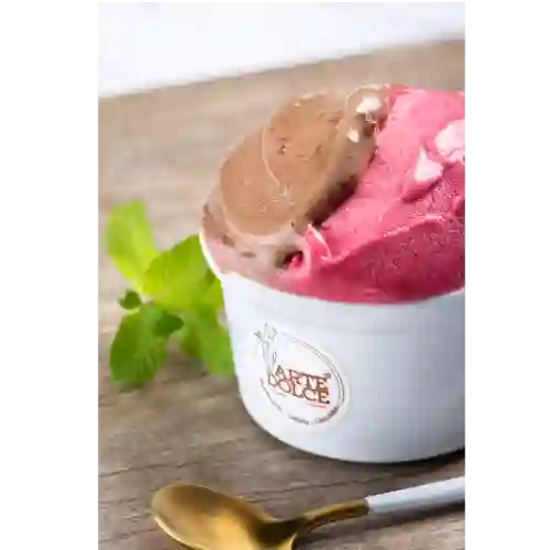 Gelato Mediano 2 Sabores.