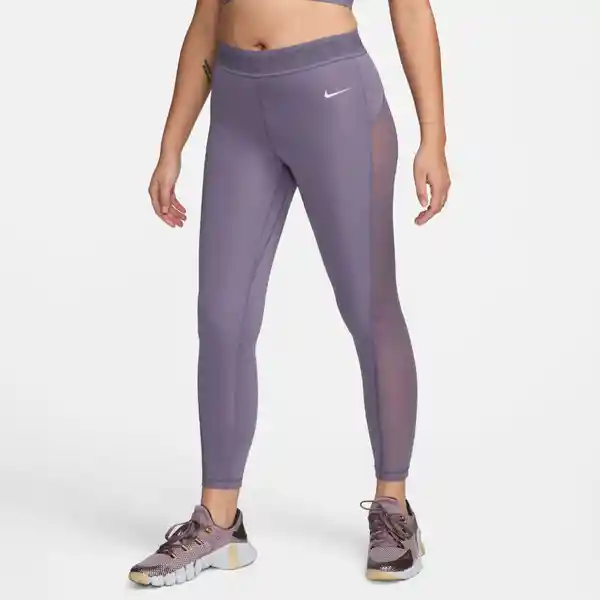 Nike Leggings W Np Df Mr 7/8 Mesh Morado T. S Ref: FN4981-509