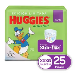 Huggies Pañal Active Sec Pants 6/XXXG 25 Und Edición Disney