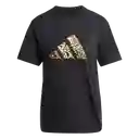 Adidas Camiseta T Met Manga Corta Lifestyle Mujer Negro Talla S