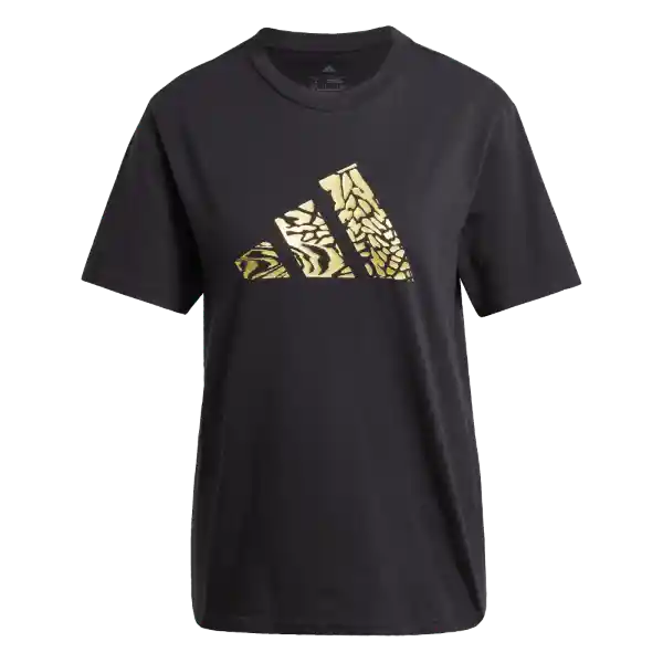 Adidas Camiseta T Met Manga Corta Lifestyle Mujer Negro Talla S