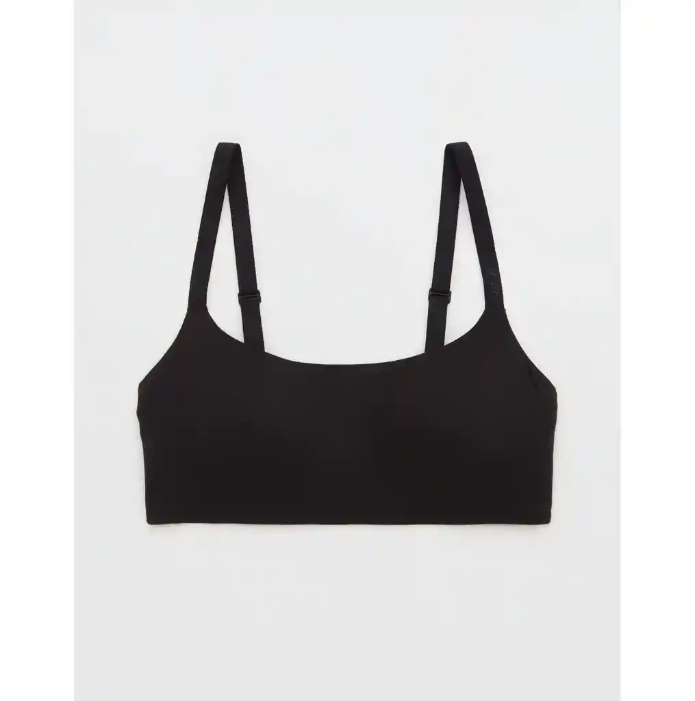 Bralette Negro Talla Large Aerie American Eagle