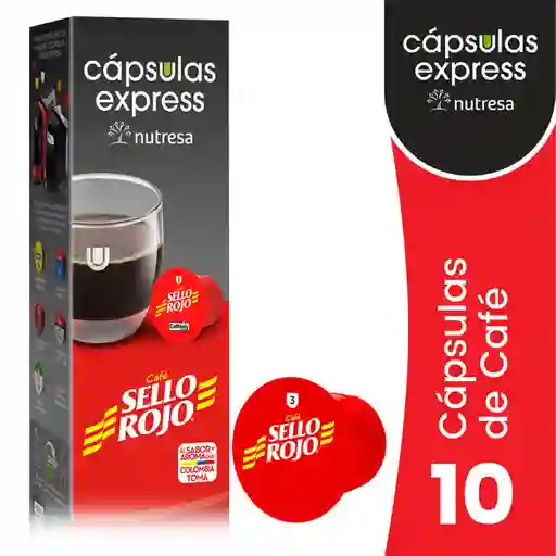 Sello Rojo Café en Cápsulas Express