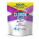 Quitamanchas Sin Cloro Clorox Ropa 4 en 1 Blanca en Polvo 900 g