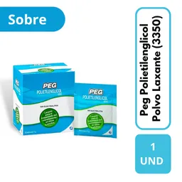 Peg Polietilenglicol Polvo Laxante (3350)
