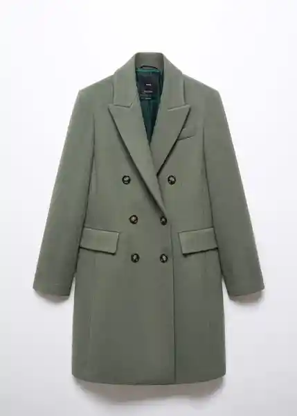 Abrigo Dali Khaki Talla 25 Mujer Mango