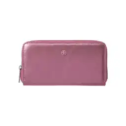 Cartera Larga Rosa Serie Miniso