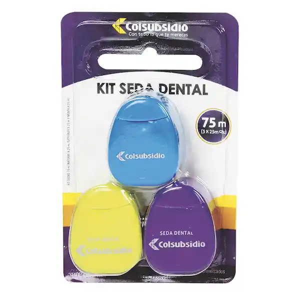 Kit Seda Dental Colsubsidio 3 Und