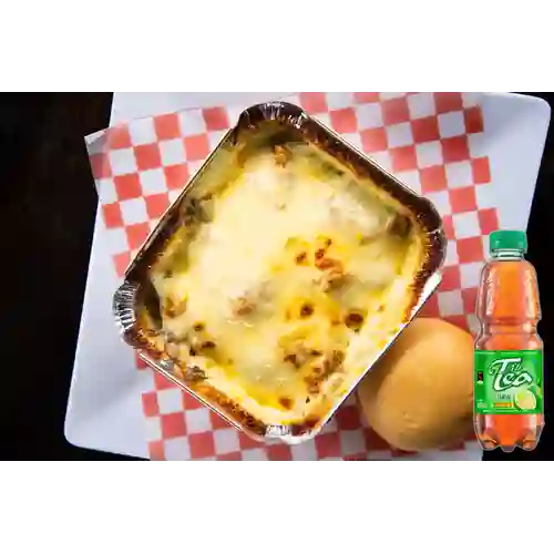 Combo Lasagna Mixta + Mr Tea Limón 300 ml