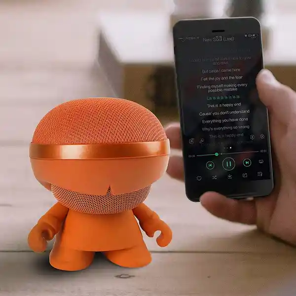 Inkanta Parlante Xoopar Boy Glow Naranja