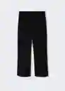 Pantalón Kick Negro Talla 34 Mujer Mango