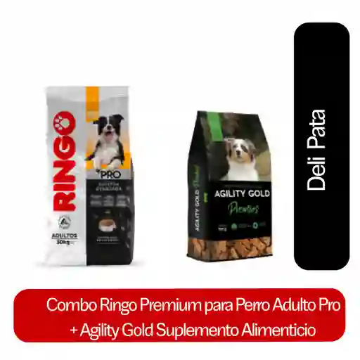 Combo Ringo Perro Adulto + Agility Gold Suplemento Alimenticio