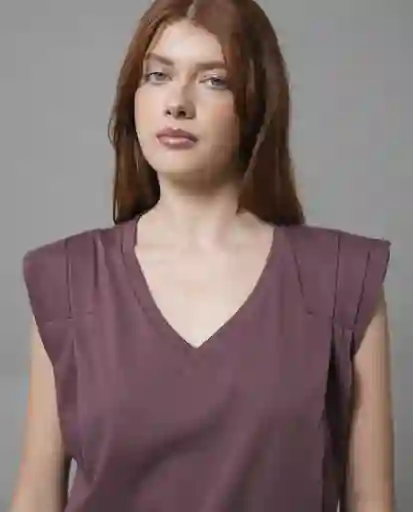 Camiseta Mujer Morado Talla XL 209G107_MOR182109 Rifle