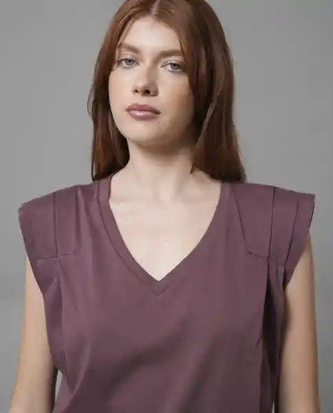 Camiseta Mujer Morado Talla XL 209G107_MOR182109 Rifle