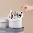 Organizador 3 Compartimentos Serie Silver Gray Gris Claro Miniso