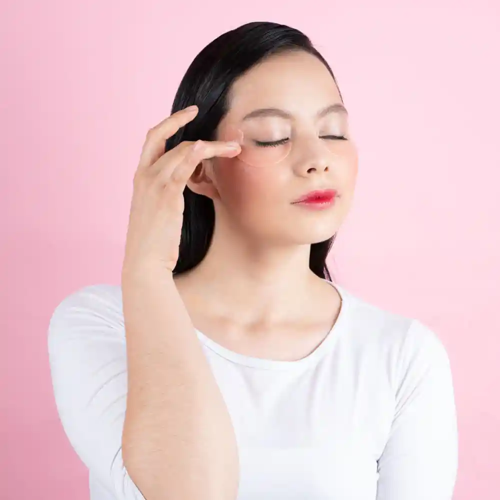 Miniso Mascarilla Para Los Ojos de Gel en Forma de Corazón