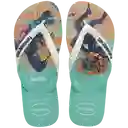 Sandalias Top Fortnite Verde Rocio Talla 38 4146366 Havaianas