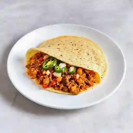 Arepa ropa vieja