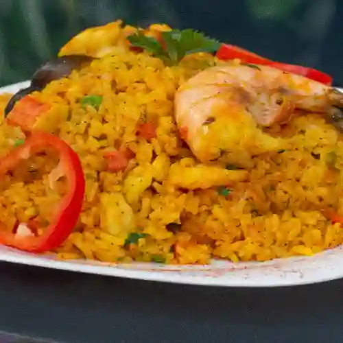 Arroz de Mariscos Ligeramente Picante