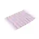 Toalla Infantil Para Baño de Algodón Con Rayas Rosa Miniso