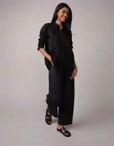 Camisa Mujer Negro Talla Medium 6433001 American Eagle