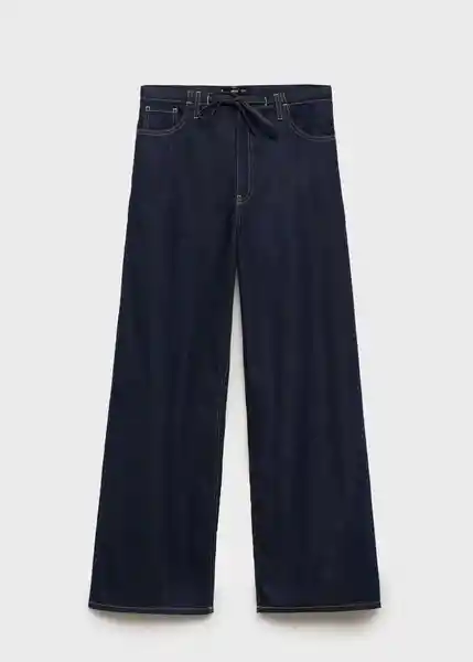 Pantalón Maria Tejano Soft Talla L Mujer Mango