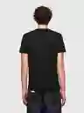 Diesel Camiseta T-Diegos-K22 Negro Talla L