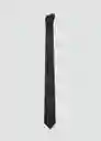 Corbata Basic6 Negro Talla 99 Hombre Mango