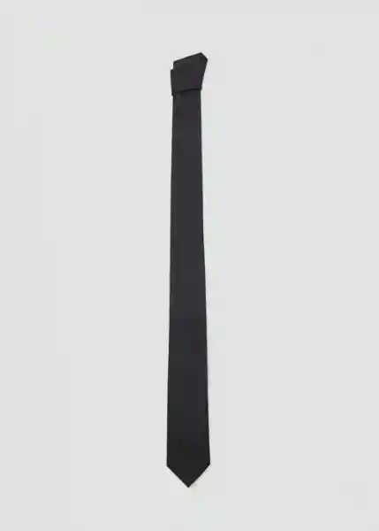 Corbata Basic6 Negro Talla 99 Hombre Mango