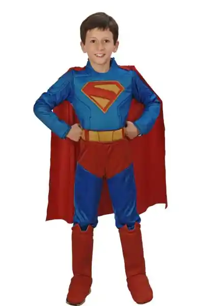 Warner Disfraz Superman Legacy Niño Talla 12