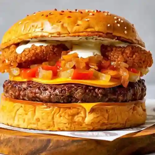 Sexy Burger + Papas
