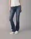 Jean Mujer Negro Talla: 2 REGULAR 5286068 American Eagle