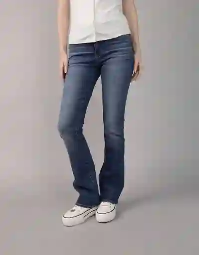 Jean Mujer Negro Talla: 2 REGULAR 5286068 American Eagle