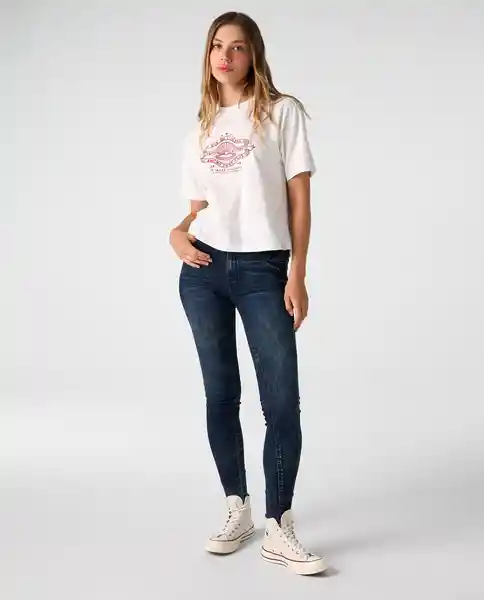 Jean Mujer Azul Talla 10 332G502_AZU174429