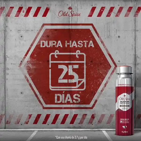 Desodorante Antitranspirante Hombre Old Spice Spray Sudor Defense Seco 93 g