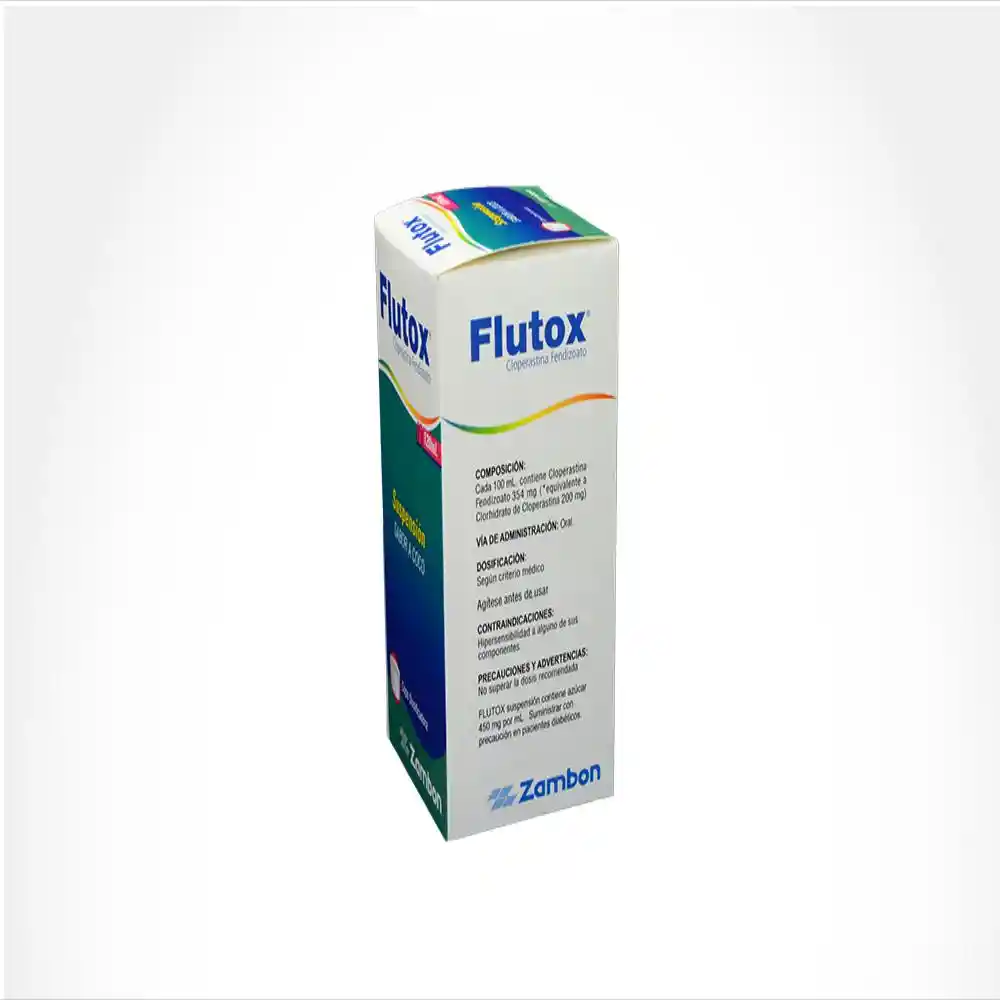 Flutox Suspensión Oral con Sabor a Coco (3.54 mg)