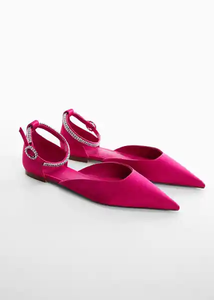 Zapatos Dash Fucsia Talla 39 Mujer Mango