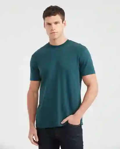 Camiseta Basic Colors Verde Nafta Ultra Oscuro T. M Chevignon