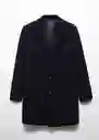 Abrigo Haki Navy Talla XS Hombre Mango