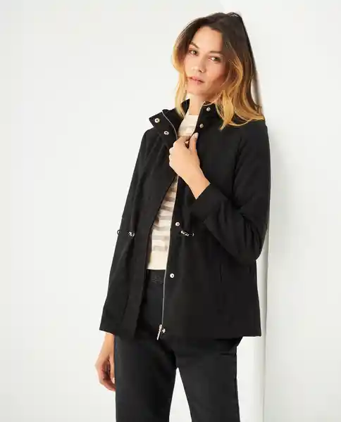 Chaqueta Negro Puro Ultraoscuro Talla M 421F218 Esprit