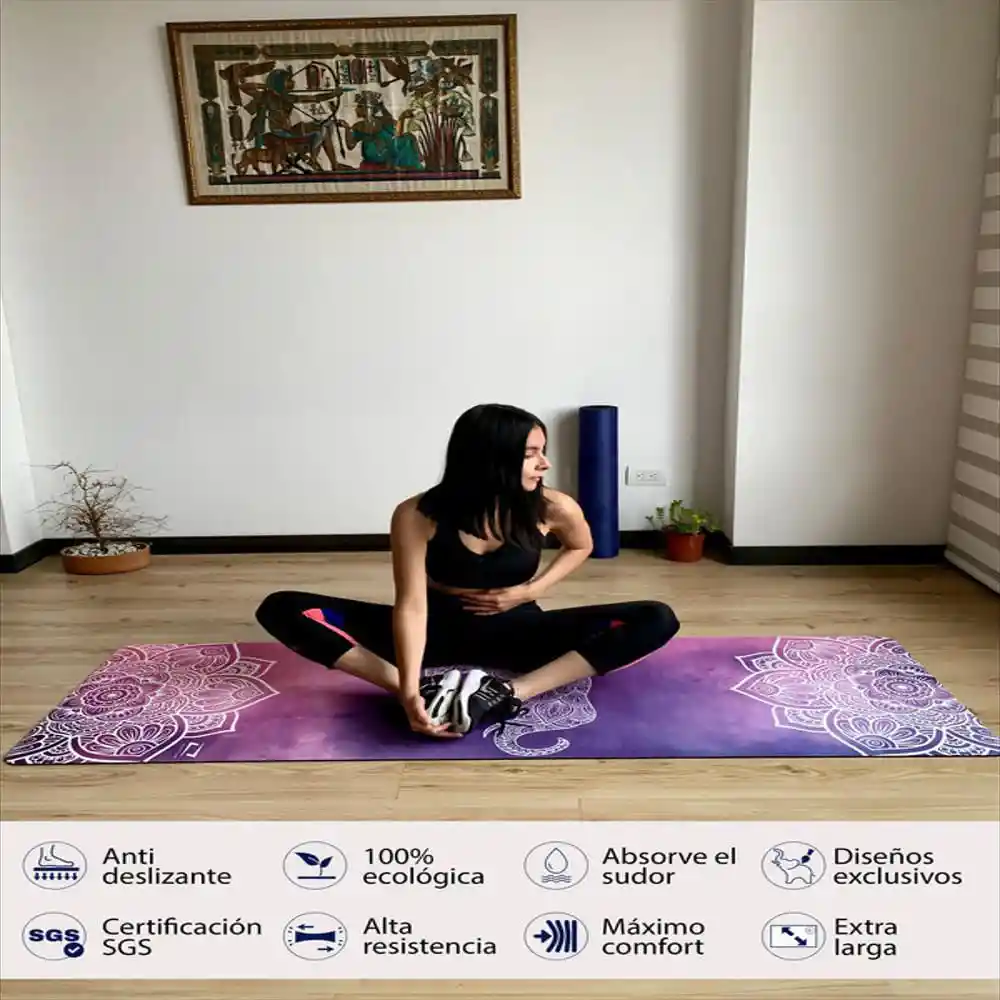 Yoga Mat Colchoneta Para Ejercicio 1020 Lab Antideslizante