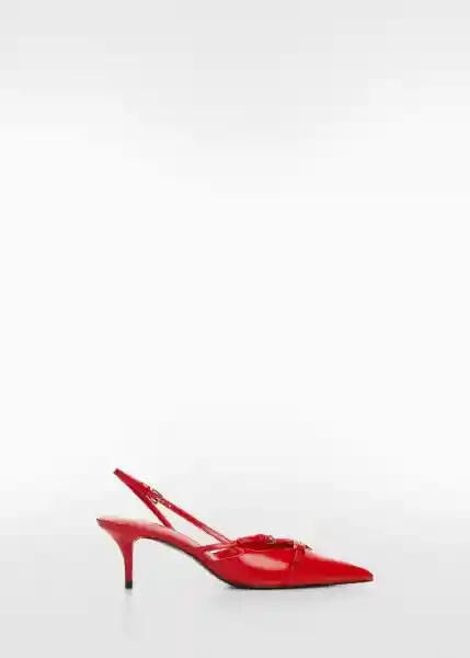 Zapatos Sele Rojo Talla 36 Mujer Mango